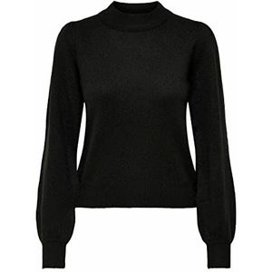 JACQUELINE de YONG Jdyrue L/S KNT Noos Pullover voor dames, Black 31, XXS