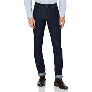 Hackett London Rns Wash CLSC Denim Straight Jeans voor heren - blauw - W42/L32