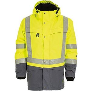 Tranemo 4818-46-92-XS Parka""CE-ME"" maat XS in geel/grijs