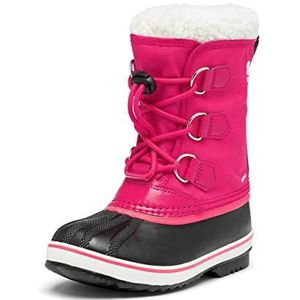 Sorel Yoot Pac Nylon Waterdicht Winter Laarzen uniseks-kind,Rode heldere roos,36 EU