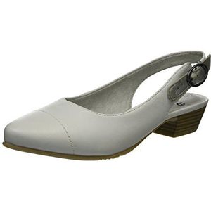 Jana dames 29440 slingback, Wit Offwhite 109, 36 EU Breed