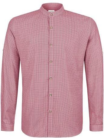 Stockerpoint klederdrachthemd marius, rood, S