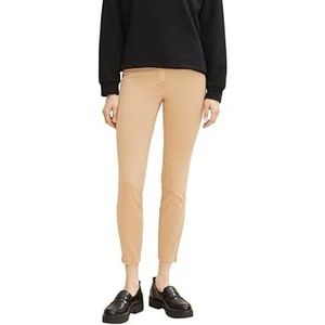 TOM TAILOR Dames Alexa Skinny Fit broek 1032655, 27841 - Soft Light Camel, 46W / 28L