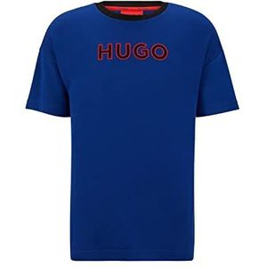 HUGO Jaglion Pyjama_T_Shirt voor heren, Medium Blue424, M