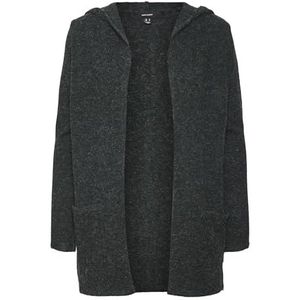 VERO MODA Gebreid vest 'Doffy'  donkergroen