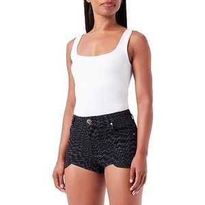 Pinko Neozoico Short Denim Black Las Shorts Dames, Z99_nero Limousine, 28 NL