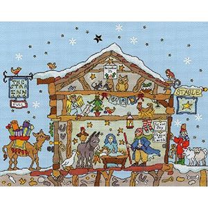 Cut Thru Nativity Cross Stitch Kit van Bothy Threads XCT27 van Bothy Threads