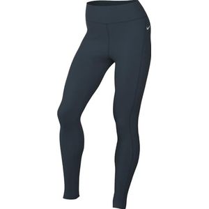 Nike Epic Fast Running Leggings Met Zak en Middelhoge Tailleband Voor Vrouwen, Armory Navy/Reflective Silv, CZ9240-478, 2XL