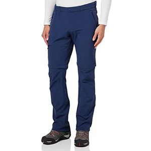 Schöffel Pants Koper1 Zip Off, flexibele herenbroek met afritsfunctie, sneldrogende en verkoelende wandelbroek van 4-weg stretch voor heren