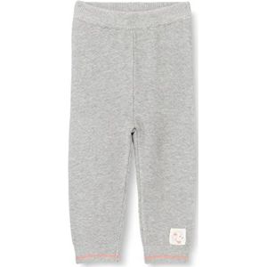 s.Oliver Junior Girl's gebreide broek, lang, grijs/zwart, 86, grijs/zwart, 86 cm