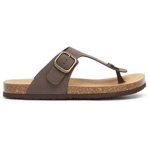 Scholl Jackie Teenslippers, voor dames, 35 EU, Bruin, 35 EU