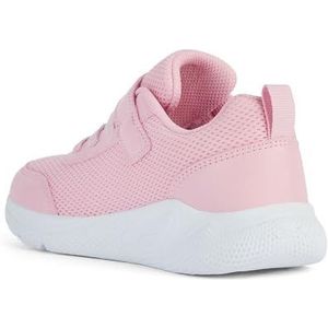 Geox J Sprintye Girl B Sneakers voor meisjes, roze (salmon), 32 EU