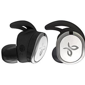 Jaybird Run Draadloze in-ear hoofdtelefoon, bluetooth, zweetbestendig en waterdicht, 12 uur batterijduur, sport-fit, smartphone/tablet/iOS/Android - Drift, zwart/wit