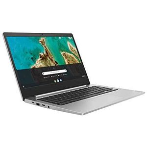 Lenovo - IdeaPad 3 - Chromebook - 14 inch - Full-HD IPS - Platinum Grey - QWERTY Nederlands Toetsenbord