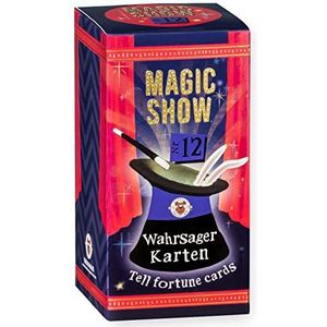 TRENDHAUS 957788 Magic Show nr. 12 [waarzeggerkaarten], Verbluffende tovertrucs voor kinderen vanaf 6 jaar, incl. online video's, truc nr. 12