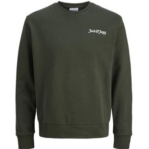 JACK&JONES - JJYUKI BACK SWEAT CREW NECK PLS - Heren - Sweaters