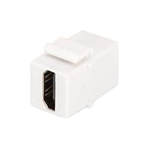 DIGITUS Keystone-koppeling HDMI 2.0 - Voor DN-93832 - zuiver wit (RAL 9003), multimedia