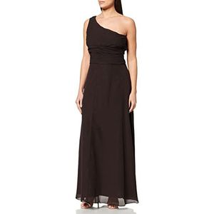 Astrapahl dames jurk, bruin (donkerbruin bruin), 40