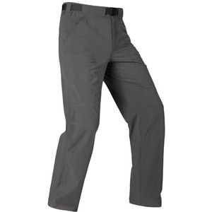 FREE SOLDIER Cargobroek voor heren met riem, licht, waterdicht en sneldrogend, van nylon spandex, Grijs, 46 NL Lang