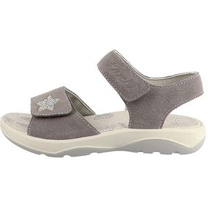 Lurchi 74l2003007 platte sandalen voor meisjes, grijs, 25 EU