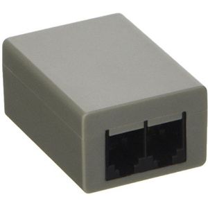 Hamlet HDSLSPLIT ADSL Splitter - Netwerksplitter (wit, 1 RJ11 input 2 RJ11 output)