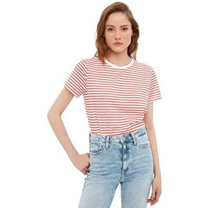 Trendyol Basic T-shirt - Rood - 100% Polyester