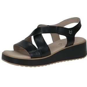 Caprice Damessandalen, 9-27201-44, wit/LT Gold, 42 EU, Wit Lt Gold, 42