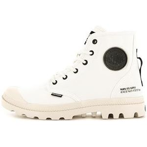 Palladium Pampa Hi HTG Supply, Sneaker Unisex, Star White, 44 EU