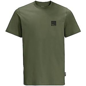 Jack Wolfskin Gipfelzone T-shirt, Greenwood, S heren, Greenwood, S