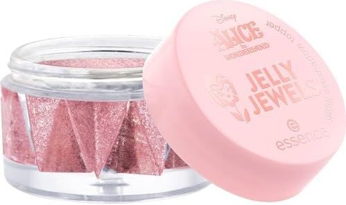 essence Disney Alice in Wonderland JELLY JEWELS glitter oogschaduwtopper, direct resultaat, intensief, dauwachtig, glitterig (4.2g)