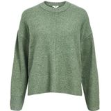 OBJECT - OBJJuno - Trui - Groen gemêleerd - Losse pasvorm - Lange mouw