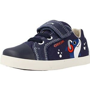 Geox Baby B Kilwi Boy Sneakers voor jongens, Donkerblauw, 20 EU