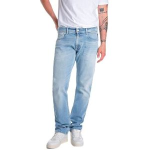 Replay Heren Comfort Fit Jeans Rocco, 010, lichtblauw, 28W x 34L