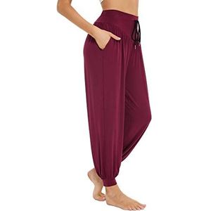 Sykooria Harembroek dames yogabroek super zacht modale katoen pompbroek pilates broek