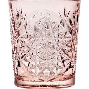 Libbey Hobstar Glazen Coral Pink - doos van 6 stuks