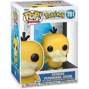 Funko POP! Games: Pokemon - Psyduck - Vinyl Verzamelfiguur - Cadeau-Idee - Officiële Merchandise - Speelgoed voor Kinderen & Volwassenen - Videogames Fans - Modelfiguur voor verzamelaars en Display