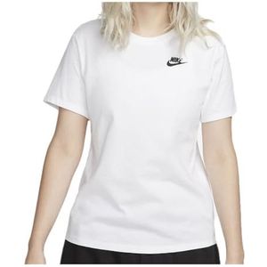 NIKE Sw Club T-shirt White/Black XXL