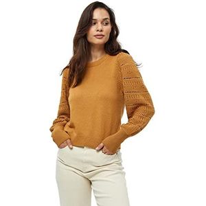 Peppercorn Dames Destina O-hals trui, Bone Bruin, L