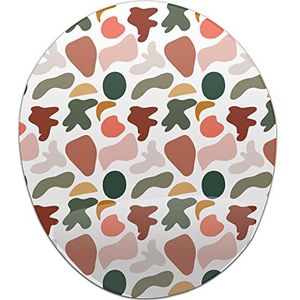 Bonamaison, Ergonomische muismat met polssteun, digitaal bedrukte muismat tegen schede problemen, antislip onderkant, voor kantoor en thuis, afmetingen: 20 x 23 cm