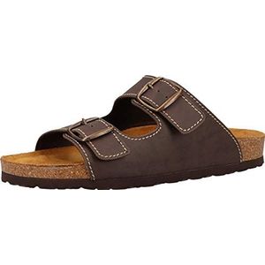 Cosmos Comfort Heren 8110-702 Pantoffels, donkerbruin, 42 EU