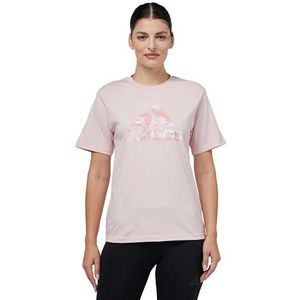 adidas Dames CAMO GRAPHIC TEE, sandy pink, S