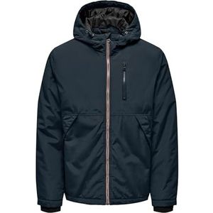 ONLY & SONS Heren ONSJAYDEN Hood Jacket OTW VD Parka, Dark Navy, M, navy, M