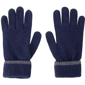 Hackett London Kasjmier handschoen voor heren, Blauw (zwart), S