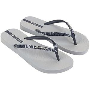 Ipanema Duna FEM teenslippers voor dames, grijs/donkergrijs, 38 EU, Grijs donkergrijs, 38 EU