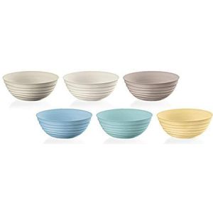 Guzzini - Tierra, Set of 6, S Bowls, Ø12,2 x H11,5cm, Multicolor