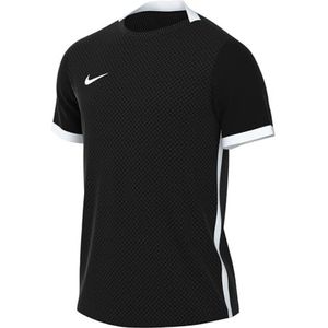 Nike Heren Short Sleeve Top M Nk Df Chalng Iv Jsy Ss, Zwart/Zwart/Wit/Wit., DH7990-010, M