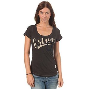 G-star T-shirt met korte mouwen - getailleerd - logo - dames - - 40