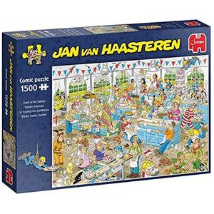 Jumbo 19077 Jan van Haasteren Taarten Toernooi 1500 stukjes - Puzzel 1500 stukjes - Legpuzzels - Volwassenen - Nederlands - Legpuzzel voor volwassenen