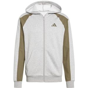 Hoodie - Medium Grey Heather - 55% Katoen, 36% Polyester, 9% Viscose