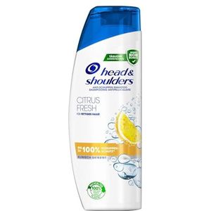Head & Shoulders Citrus Fresh Anti-roos shampoo, tot 100% roosbescherming voor haar en hoofdhuid, klinisch bevestigd, dermatologisch getest, 300 ml